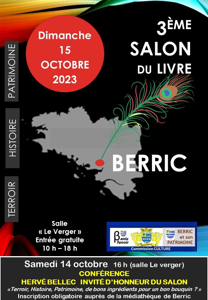 3e Salon du Livre | Mairie de Berric